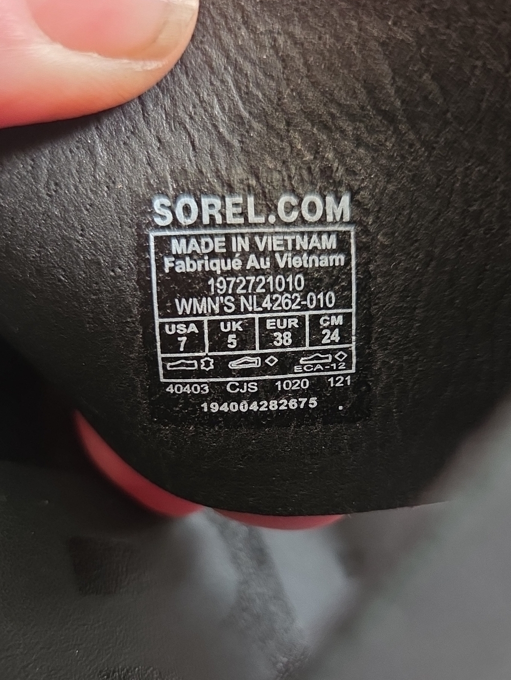 Sorel Womens Leather 2 Strap Slides Size 7 - Picture 4 of 6